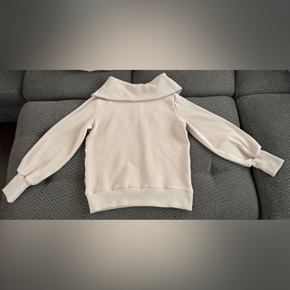 Varley Vine Half Zip Ribbed Pullover Sweatshirt I… - image 8